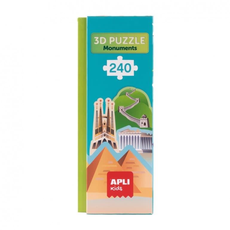 Puzzle monumentos del mundo APLI 20632 - Imagen 4