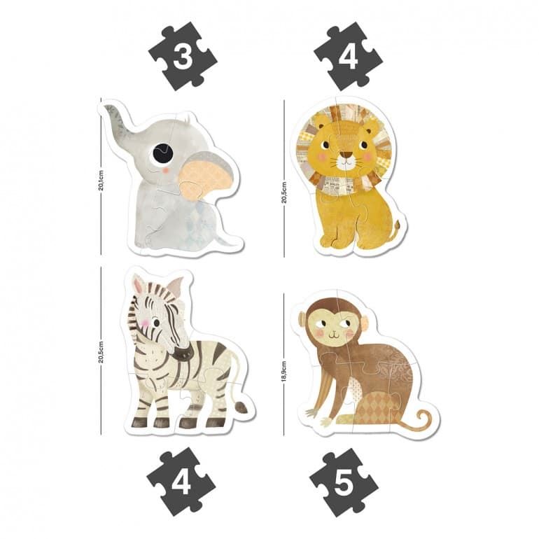 Puzzle progresivo my first savanna 19440 - Imagen 2