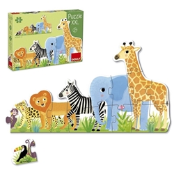Puzzle XXL decreciente selva GOULA 53426 - Imagen 1