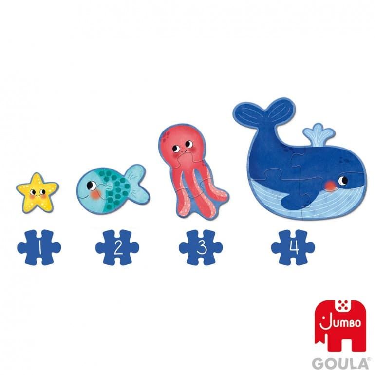 Puzzle XXL océano GOULA 1120700014 - Imagen 3