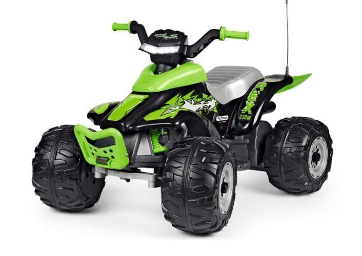 Quad De Batería CORRAL T-REX 330W 12V Con Luces Y Sonido Peg Perego IGOR0100 - Imagen 1