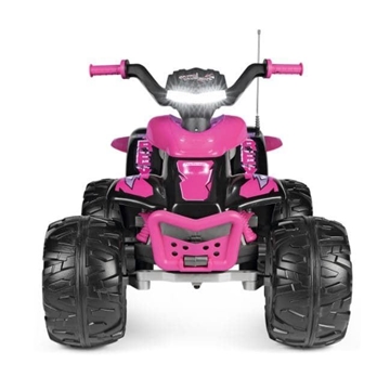 Quad Eléctrico 12V CORRAL T-REX 330W PINK Con Luces Y Sonido IGOR0101 Peg Perego - Imagen 2
