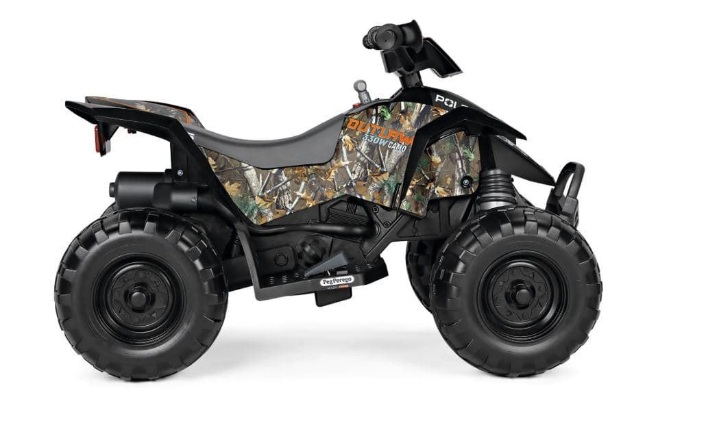 Quad polaris outlaw 330W camo de Peg Perego IGOR0116 - Imagen 5