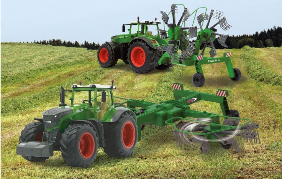 Rastrillo Twin Roto Para Fendt 1050 De Juguete Radiocontrol - Imagen 1