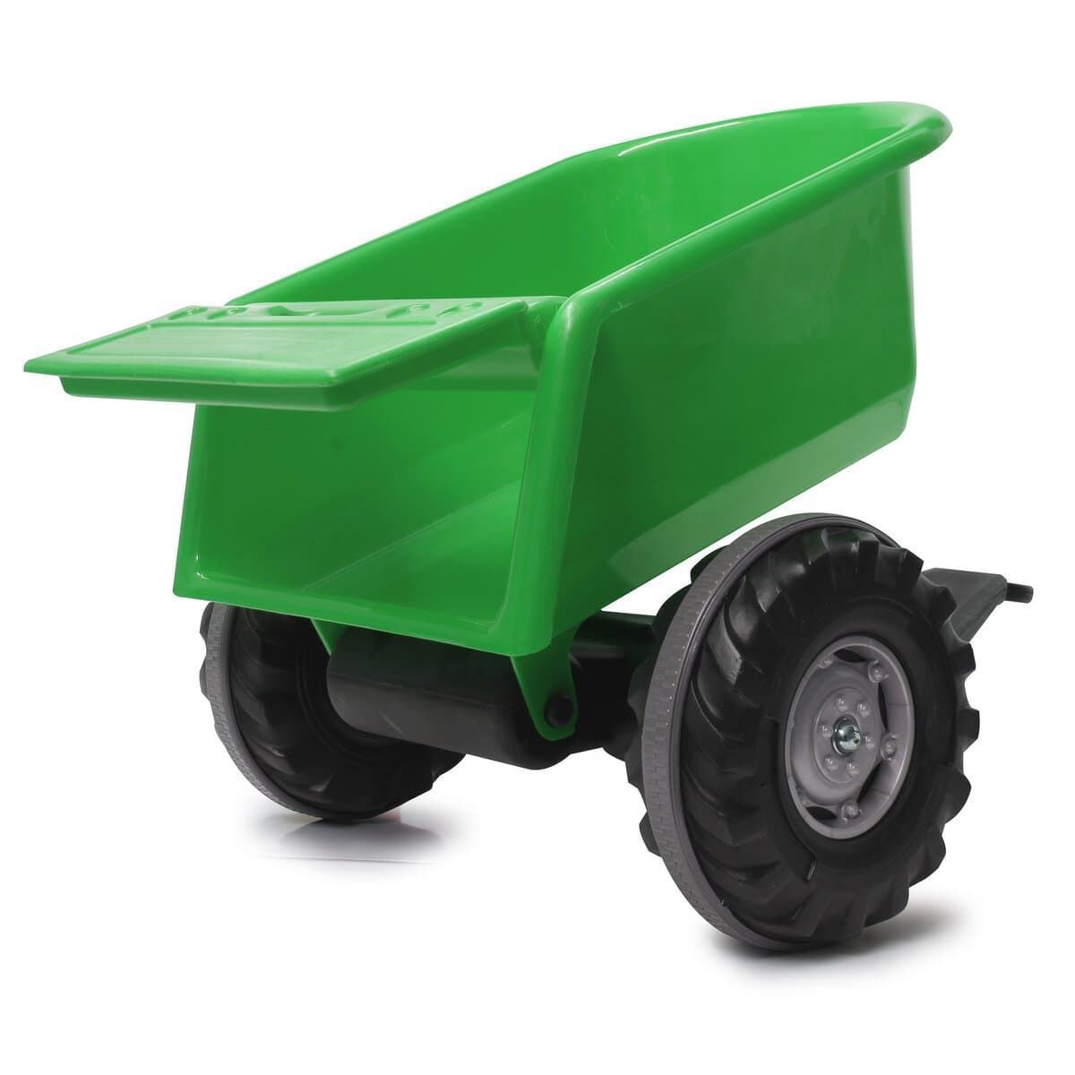 Remolque basculante para tractor de batería verde Jamara 460350 - Imagen 1