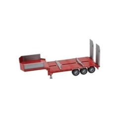 Remolque De Juguete Para Camión Plataforma Baja - Escala 1:16 BRUDER 42823 - Imagen 1