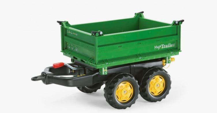 Remolque para tractor de pedales 2 ejes basculante Rolly Toys 12200 - Imagen 1