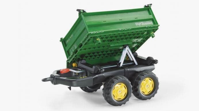 Remolque para tractor de pedales 2 ejes basculante Rolly Toys 12200 - Imagen 3
