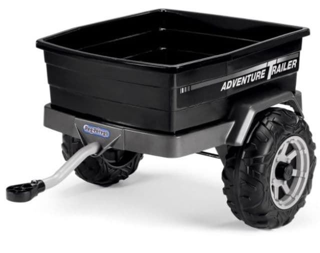 Remolque volquete negro para Gaucho y Polaris Peg Perego Adventure trailer IGTR0937 - Imagen 2