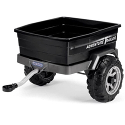 Remolque volquete negro para Gaucho y Polaris Peg Perego Adventure trailer IGTR0937 - Imagen 2