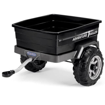Remolque volquete negro para Gaucho y Polaris Peg Perego Adventure trailer IGTR0937 - Imagen 2