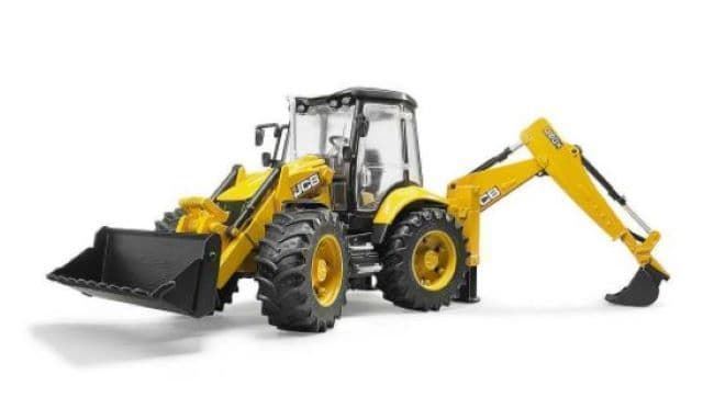 Retroexcavadora De Juguete JCB 5CX - Escala 1:16 BRUDER 02454 - Imagen 1