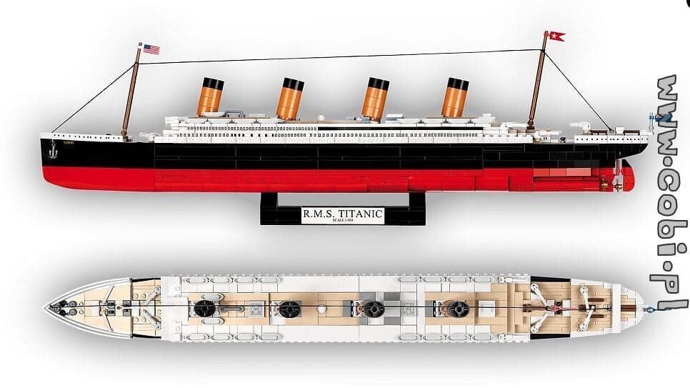 RMS Titanic 1: 450 - Edición ejecutiva COBI 1928 (960 PIEZAS) - Imagen 4