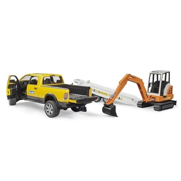 Servicio de alquiler de RAM con miniexcavadora de juguete BRUDER 02546 - Imagen 2