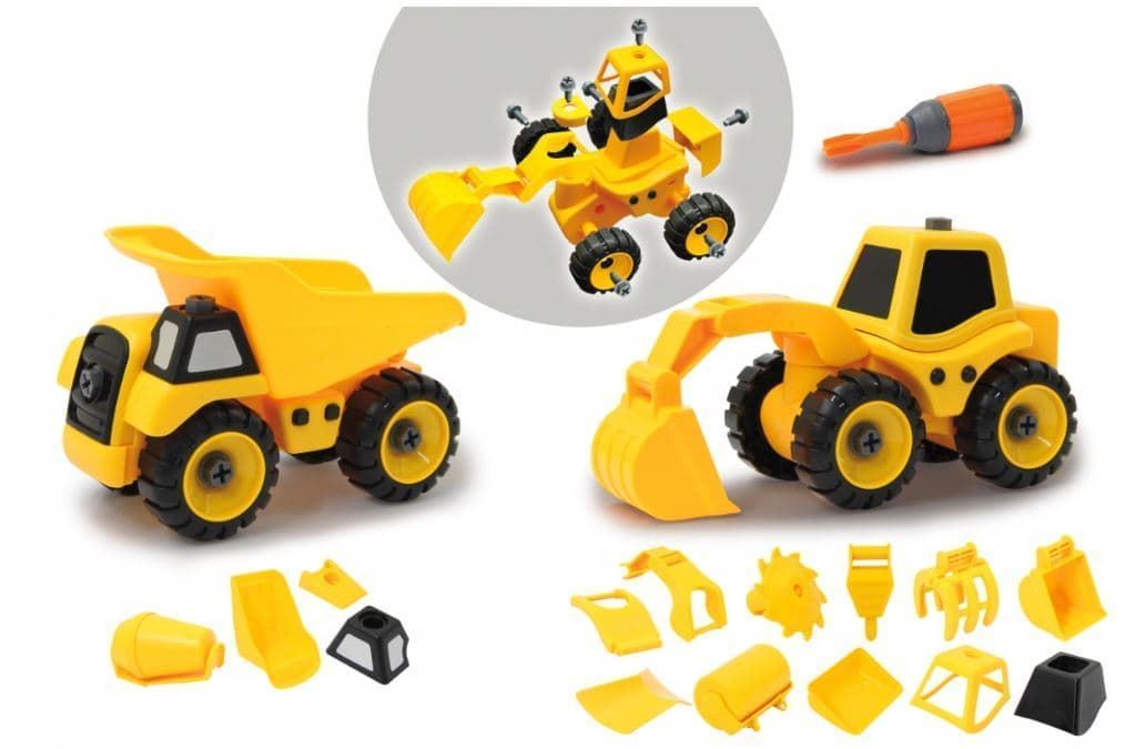 Set De Vehículos De Construcción Para Niños 9 En 2 405168 - Imagen 1