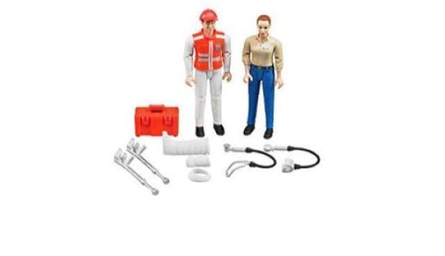 Set Figuras Ambulancia Bruder 62710 - Imagen 1