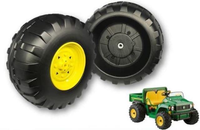 SET RUEDAS DELANTERAS JOHN DEERE GATOR PEG PEREGO 2 UNIDADES - Imagen 1