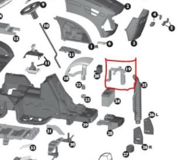 Soporte batería Peg Perego - Imagen 2