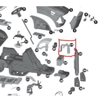 Soporte batería Peg Perego - Imagen 2