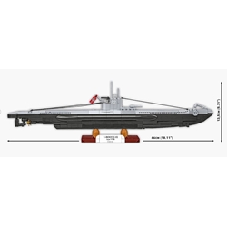 Submarino U-52 (Tipo VIIB) 474 piezas - Imagen 1
