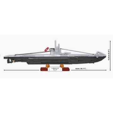 Submarino U-52 (Tipo VIIB) 474 piezas - Imagen 1