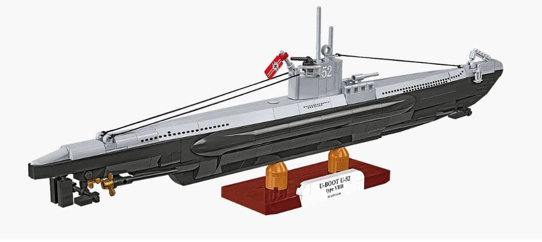 Submarino U-52 (Tipo VIIB) 474 piezas - Imagen 3