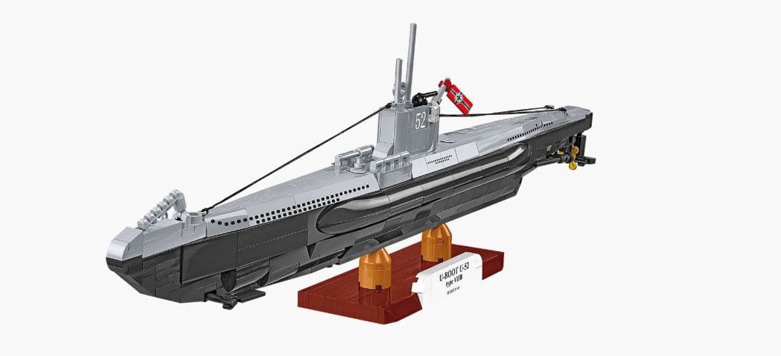 Submarino U-52 (Tipo VIIB) 474 piezas - Imagen 4
