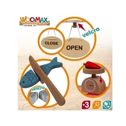 Supermercado de madera juguete - Imagen 2