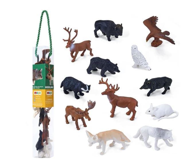 Surtido 12 animales del bosque mojo - Imagen 1