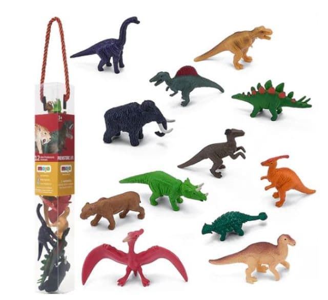 Surtido 12 mini dinosaurios mojo - Imagen 1