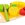 Tabla de cortar con fruta de madera - Imagen 2