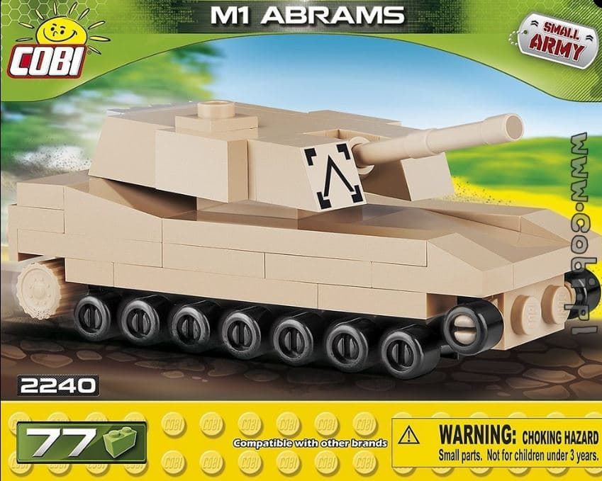 Tanque M1 Abrams de Cobi 2240 - Imagen 1