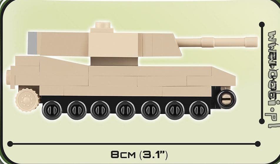 Tanque M1 Abrams de Cobi 2240 - Imagen 5