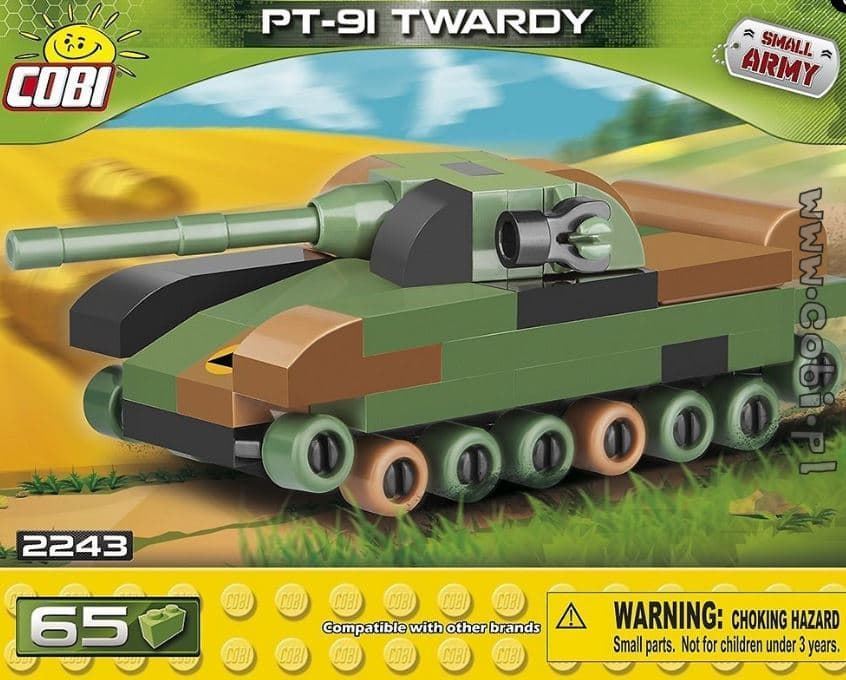 Tanque PT-91 Twardy Nano de Cobi 2243 - Imagen 1