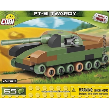 Tanque PT-91 Twardy Nano de Cobi 2243 - Imagen 1