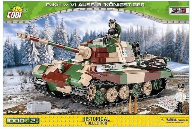 Tanque Tiger II de Cobi 2540 (1000 piezas) - Imagen 1