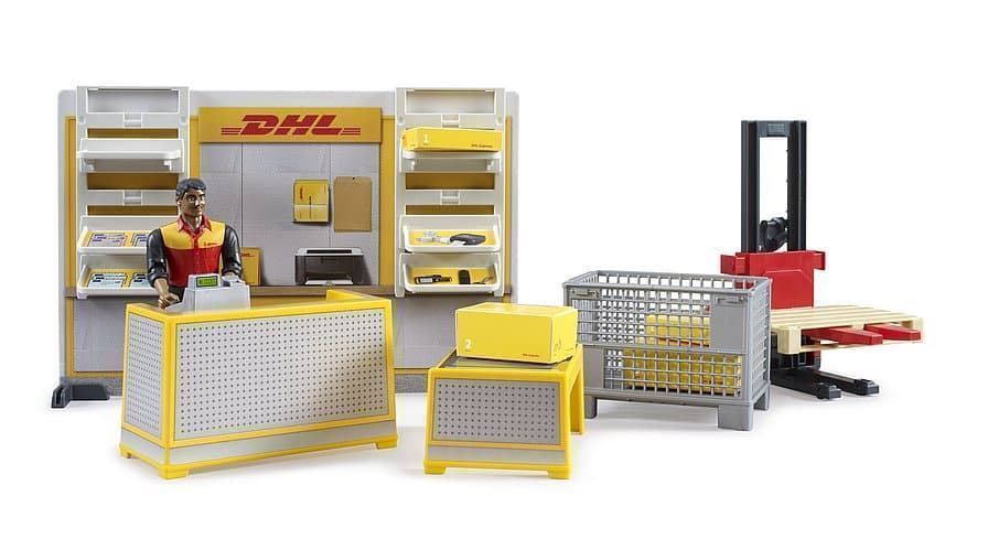 Tienda DHL de juguete de BRUDER 62251 - Imagen 1