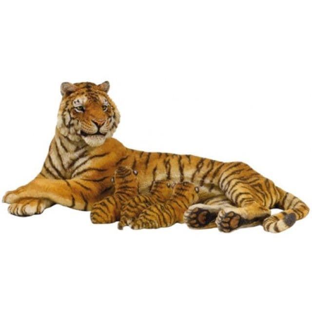 Tigre hembra acostada papo 50156 - Imagen 1