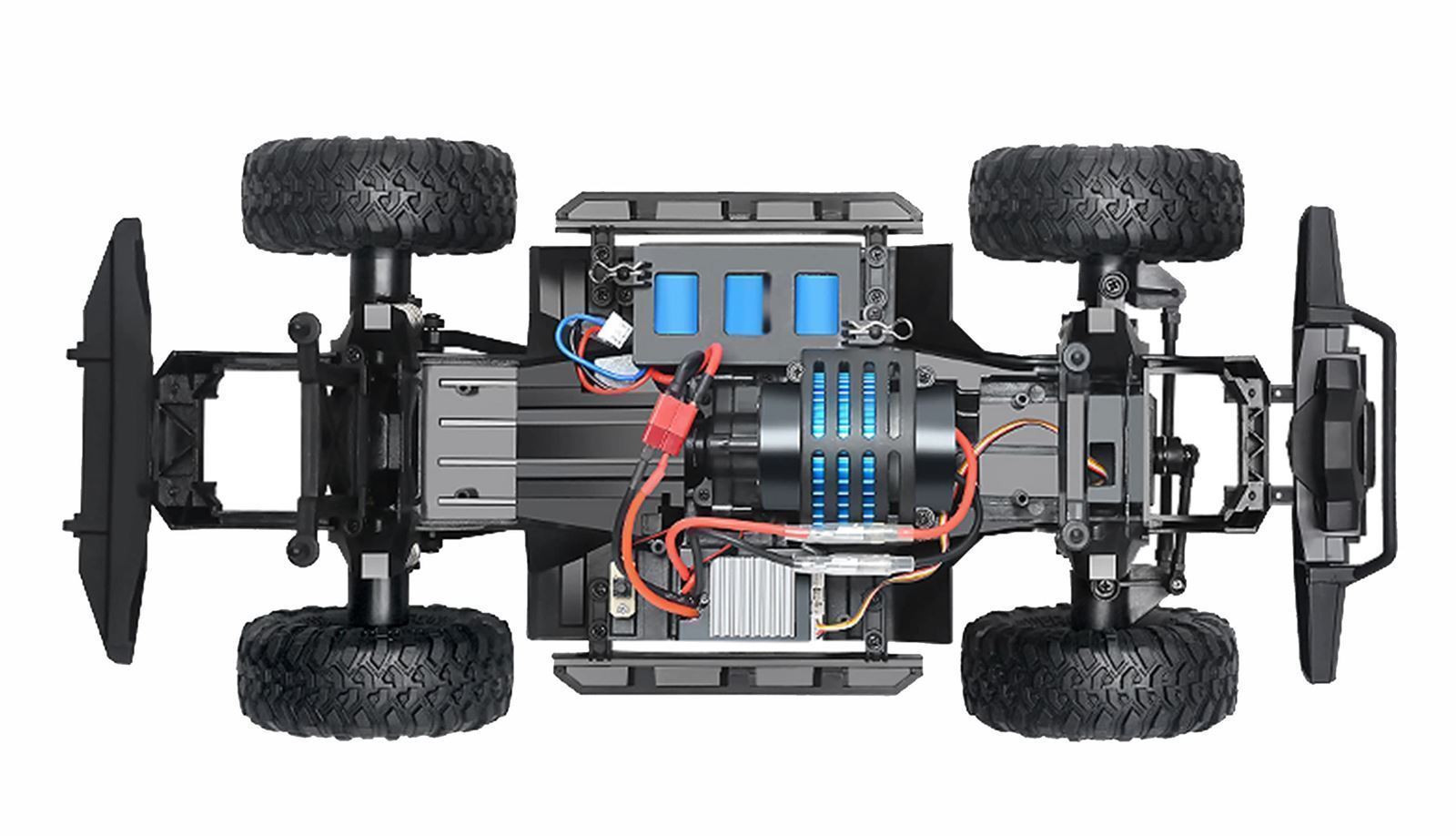 Todoterreno de juguete dirt climbing safari crawler 1:10 Radiocontrol - Imagen 6