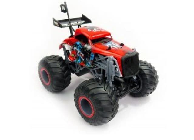 Todoterreno Monster Rojo Radio Control 1:16 - Imagen 1