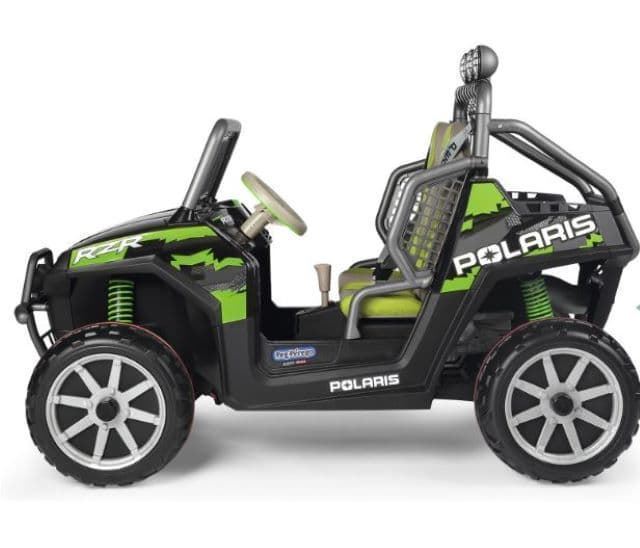 Todoterreno Polaris Ranger RZR Green 24v Peg Perego IGOD0534 +6 AÑOS - Imagen 2