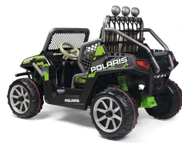 Todoterreno Polaris Ranger RZR Green 24v Peg Perego IGOD0534 +6 AÑOS - Imagen 4