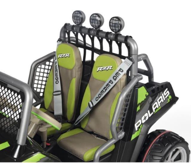 Todoterreno Polaris Ranger RZR Green 24v Peg Perego IGOD0534 +6 AÑOS - Imagen 9