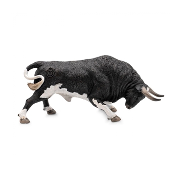 Toro bravo calcetero embistiendo de juguete - Imagen 1