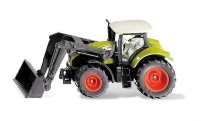 Tractor Claas Axion con pala de juguete SIKU 1392 - Imagen 1