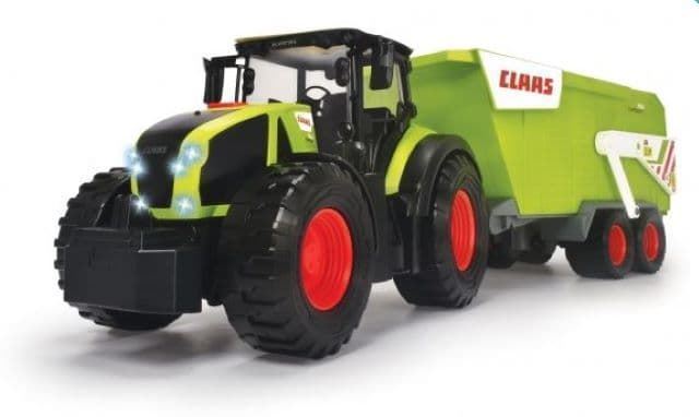 Tractor Claas de juguete con autocargador 65cm con luz y sonido - Imagen 1