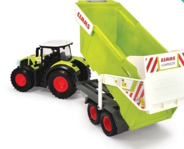 Tractor Claas de juguete con autocargador 65cm con luz y sonido - Imagen 2