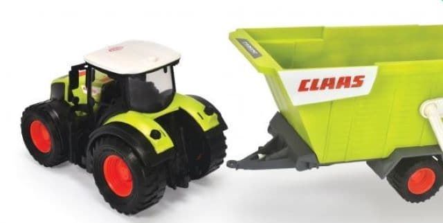 Tractor Claas de juguete con autocargador 65cm con luz y sonido - Imagen 3