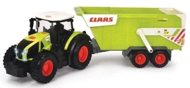 Tractor Claas de juguete con autocargador 65cm con luz y sonido - Imagen 4