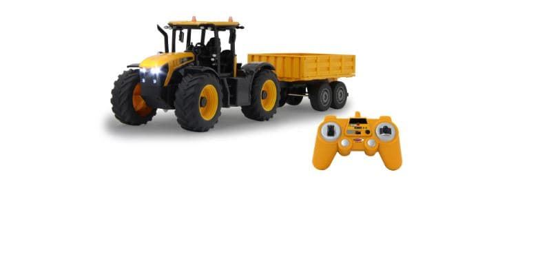 Tractor con remolque basculante JCB Fastrac 1:24 Radiocontrol JAMARA 405305 - Imagen 9